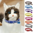 thumbnail image 3 of Neinkie Upgraded Version - Cat Collar with Bell Safe Collars for Cats, Nylon, Mixed Colors, Pet Collar, Breakaway Cat Collar, 3 of 7