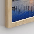 thumbnail image 5 of PixonSign Framed Wall Art Vibrant Ocean Cloud Reflection Islands Prints, Set of 4 Sea Landscape Wall Decors, Nature Wall Décor, Beach Adhesive Canvas Poster, Modern Home Artwork - 11"x14" Natural, 5 of 5