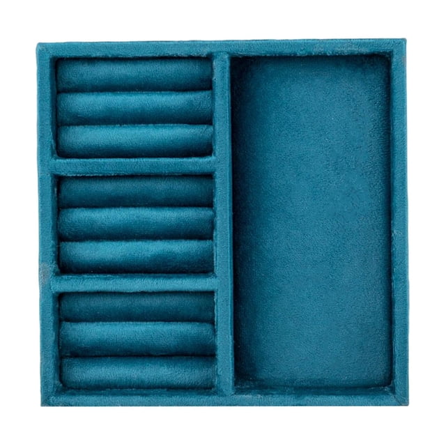 Stackable Jewelry Organizer Trays Container Display Case Necklace Case for Bracelet Earrings Brooches Gets your up quicker and easier Macarena Bandejas organizadoras de joyas