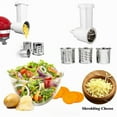 thumbnail image 6 of Prep Slicer & Shredder Attachment for KitchenAid Stand Mixer Food Home Kitchen, 6 of 6