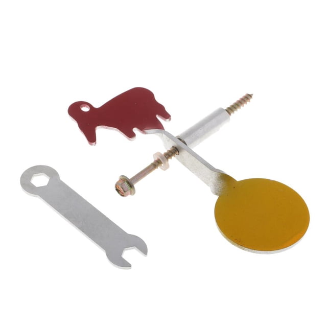 Objetivo De Tiro Tipo Atornillado Árbol Atado Target Para Superficie Vertical Pared Árbol Palo Modelo 2 Soledad Spinner Shooting Target