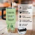 thumbnail image 5 of Gardening Gifts for Women - Plant Lovers Gifts - Garden Gift Women - Birthday Gardening Gift for Mom, Plant Lady, Gardeners - 40oz Travel Cup Insulated Tumbler, 5 of 8