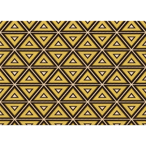 Ahgly Company Machine Washable Indoor Rectangle Transitional Night Red Area Rugs, 7' x 9'