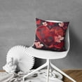 thumbnail image 7 of Valentine's Day Rose Flower Floral Love Forever Throw Pillow Covers 20"x20", Set Of 4, Linen Study Sofa Cushion Cover Indoor Living Room Home Decor, 7 of 7