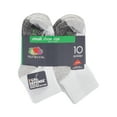 thumbnail image 4 of Fruit of the Loom Boys Durable Ankle Socks, 10 Pack, 4 of 5