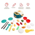 thumbnail image 2 of Juego de cocina arrocera de simulación para niños, juguete para jugar en casa, cocinar con música y pulverizador, 1 Juego, 2 of 6