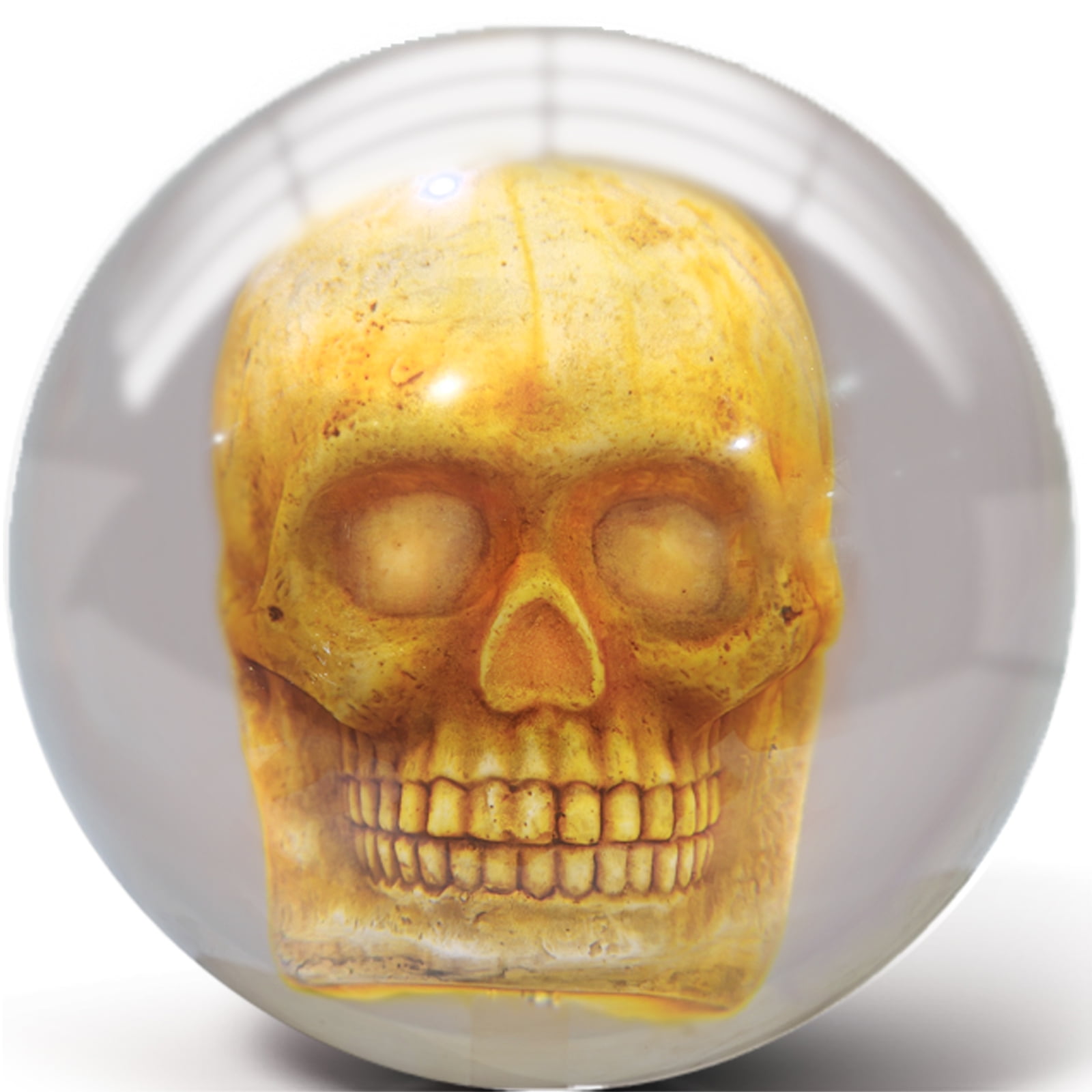 Pyramid Clear Skull 15 Pounds Bowling Ball - Walmart.com