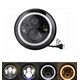 thumbnail image 1 of Faro Led Redondo Ojos De Ángel De 7 In Alto/bajo jeep Y moto Malubero 120 W H4, 1 of 3