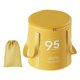 thumbnail image 4 of Lavabo para pies, recipiente de agua plegable con tapa, cubo para remojo de pies Amarillo, 4 of 9