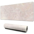 thumbnail image 1 of Pink Gold Marble Large Mouse Pad - Cute 31.5x11.8in Desk Mat for Laptop & Keyboard, 1 of 7