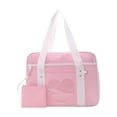 thumbnail image 2 of Bolso de uniforme Hugo para niñas Rosado de Gran capacidad, 2 of 9
