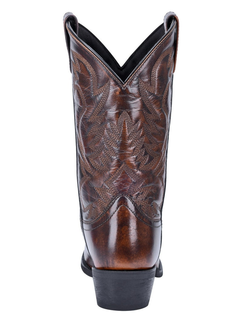 Men\'s Laredo Lawton Cowboy Boots Size 10.5 Square Toe 68444 Western Brown MEN main image 2