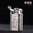 thumbnail image 6 of Kerosene lighter, Top Metal Pocket Lighter Daily Use, Sold Without Fuel.,SKU01241-铜色-HY762纸盒装（无油）, 6 of 8