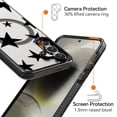 thumbnail image 3 of Funda magnética Rosarnnah para Samsung Galaxy S25 negra, 3 of 7