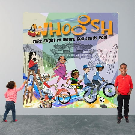 Whooosh: Vacation Bible School (Vbs) 2019 Whooosh Decorating Mural: Take Flight to Where God Leads You!