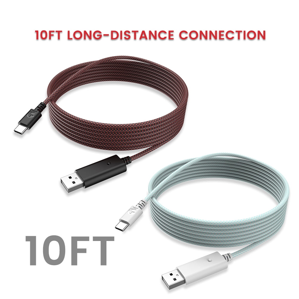 GameSir USB-C Cable for G7 SE, G7, T4 Kaleid (Black & Red