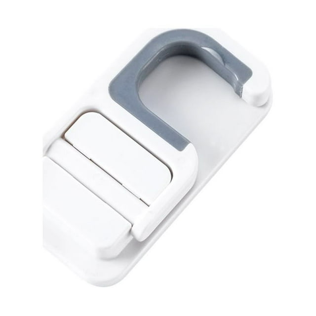 Paquete de 3 soportes para escoba, soporte para fregona de montaje en pared, pinza para escoba, autoadhesivo, sin taladrar, superantideslizante, colgador para fregona y recogedor para el hog