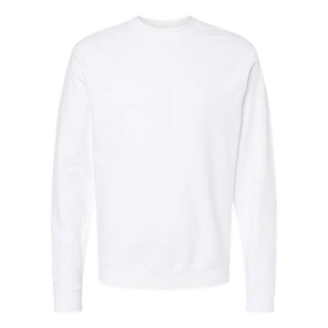 Independent Trading Co. Sudadera con cuello redondo (SS3000) Blanco, M Compañía de Comercio Independiente SS3000