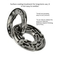 thumbnail image 5 of YAHHU IQ Teaser Unlock Toy Adult Intelligent Puzzle Maze Lock Buckle Educational Toy Zinc Alloy Brain Teaser Game For Adults Relief Pressure Exercise Patience Portable Pocket Size [cite: 10], 5 of 9