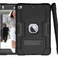 thumbnail image 5 of Dteck iPad Mini 5, Mini 4 Case, Shockproof [Full-Body] Hybrid 3-Layer Drop Protection Rugged Kickstand [HD Screen Protector] Cover For iPad Mini 5th 2019 / Mini 4th Gen 2015 7.9", Black, 5 of 7