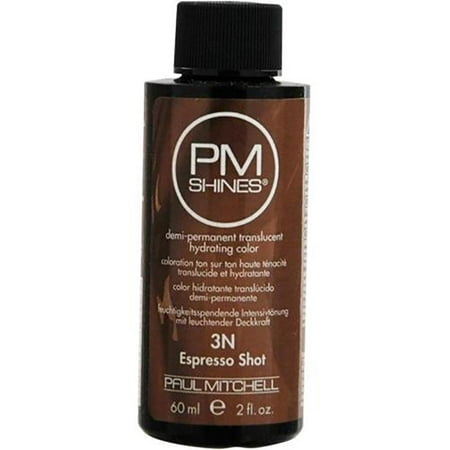 Paul Mitchell PM Shines Demi-Permanent Hair Color 2oz (3N) Espresso (Best Demi Permanent Hair Color Brand)