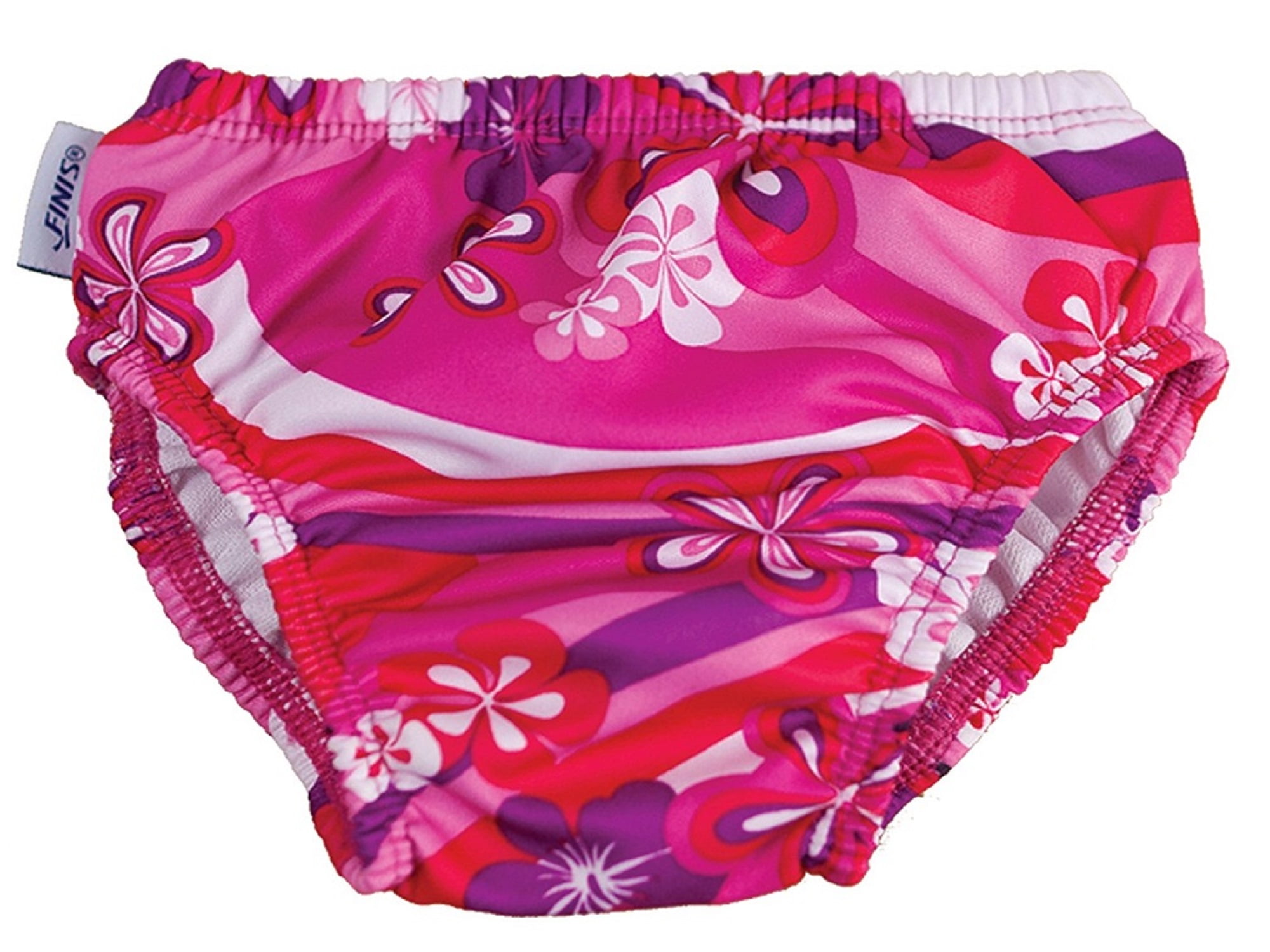 FINIS Reusable Swim Diaper 4T Flower Power