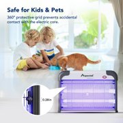 Aspectek 20W Electronic Bug Zapper, Insect Killer, Mosquito Control, Mosquito Zapper, Mosuiqto Killer, Fly Zapper, Fly Killer for Indoor Residential & Commercial