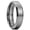 Gunmetal-I Love you, Beveled Edge, variant on 6mm Gunmetal 316L Stainless Steel Wedding Band, "I Love You" Inner Engraving Engagement & Promise Ring for Men Women, Step Edge Brushed Finish, Ideal for Everyday Wear, Comfort Fit Size 10