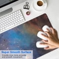 thumbnail image 4 of Purple Stars&nbsp;desk Mouse Padwaterproof,rubber+multispandexwashable MousematDesk Pad for Office Home Game 31.5x15.7inches, 4 of 7