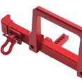 thumbnail image 3 of lionlar CNC RC Front Bumper Fit for ZP1001 ZP1002 ZP1003 1/10 RC Car Crawler Upgrade Red, 3 of 3