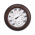thumbnail image 1 of Thermometer Hygrometer Decorative Hanging Antique Large Indoor Outdoor Temperature Monitor Wall Instrument Tools for Room, 1 of 8