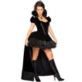 thumbnail image 3 of Disfraces de Halloween 2024 Vestido de reina del palacio de baile de Halloween Disfraz de falda larga porque princesa del infierno uniforme de diablo juego de rol, 3 of 4