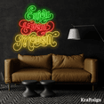 thumbnail image 3 of Craftnamesign Enjoy Every Moment Neon Sign, Bedroom Decor, Bar Club Decor, Quote LED Sign, 3 of 4