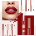 thumbnail image 4 of 12-Color Matte Velvet Lip GLōss, Shade 2# Gobi Rose (English Version) - 1 Lip GLōss, 12 Color Velvet Lip GLōss Long Lasting Lip GLōss Non Stick Cup Lip GLōss Does Not Take Off Make Makeup Organizers, 4 of 8