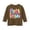 Coffee, variant on Girls First Day of School Shirts Cute Colorful Bubble Letter Print Cotton Long Sleeve T-shirt Fashion Preppy Crew Neck Pullovers