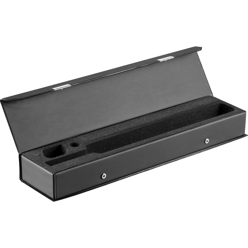 Audio-Technica AT8035 Line + Gradient Shotgun Condenser Microphone, Black Bundle with 2 YR CPS Extended Warranty