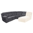 thumbnail image 4 of Funda para muebles ULTICOR, diván derecho adicional grande, color marfil, 4 of 6