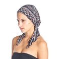thumbnail image 1 of Ashford & Brooks Women's Pretied Printed Fitted Headscarf Chemo Bandana, 1 of 2