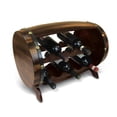 thumbnail image 1 of CoTa Global Wooden Wine Rack Free Standing Floor with Rustic Wooden Barrel Stackable Holder Design for Display and Storage of Bottle Wines and Home Decoration - Freestanding Wine Racks & Cabinets, 1 of 2