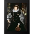 thumbnail image 2 of Zuccari, Federico 11x14 Black Modern Framed Museum Art Print Titled - Queen Elizabeth of England, 2 of 5