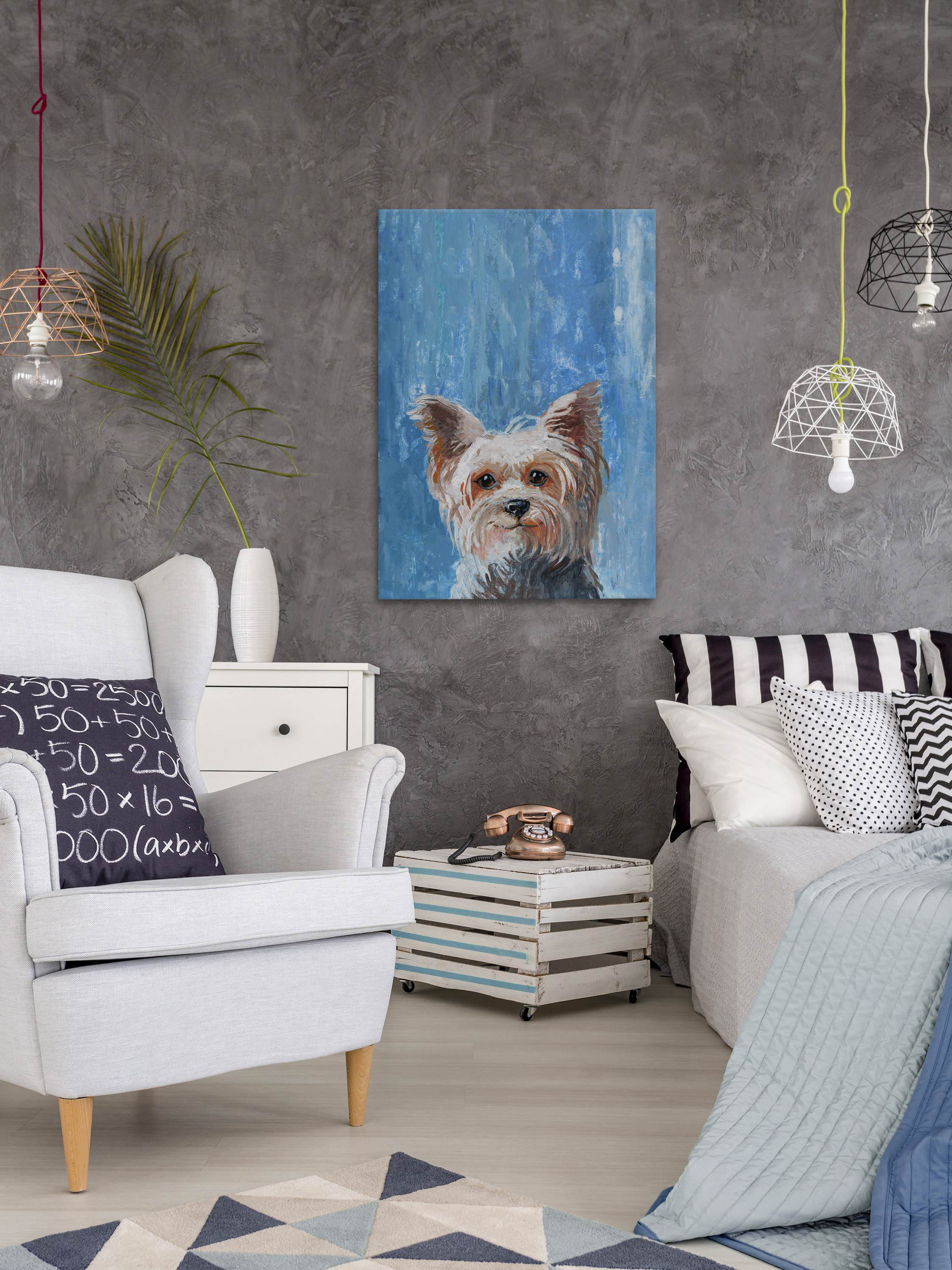 Marmont Hill "Too Cute to Be Small" Painting Print on Wrapped Canvas