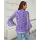 thumbnail image 3 of Blusa VALOLIA para mujer, elegante, de primavera de 2025, talla morada, 3 of 5
