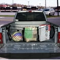 Zento Deals Heavy Duty Stretchable Black Mesh Net Cargo Trunk Storage