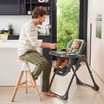 thumbnail image 2 of Kinderkraft TUMMIE High Chair, 2-in-1 Convertible Infant Bouncer, Baby Feeding Chair with Adjustable Height, Birth to 33 lbs, 2 of 11