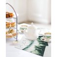 thumbnail image 4 of Mist Forest Mountain Kitchen Dish Towels for Drying Dishes Set of 4, Watercolor Plant Nature Landscape Waffle Weave Microfiber Hand Tea Bathroom Towels Quick Dry & Absorbent Towel 12x12, 4 of 7
