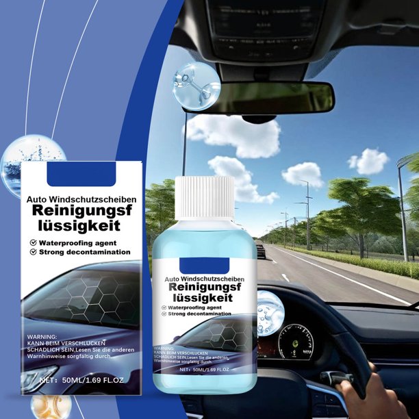 Fiudx Artículos en oferta con ofertas flash Spray para enchapado de cristales de coche, 3 en 1, revestimiento de alta protección, limpiador universal de película de aceite para cristales de coche, re