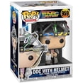 thumbnail image 2 of Figura de vinilo Funko POP Back to The Future Doc con casco, 2 of 9