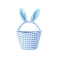 thumbnail image 2 of Kbndieu Easter Decorations Saving Home Textile Storage Storage Containers with Lids Easter Basket Easter Bunny Basket Cute Bag with Foldable Ears Tote Bags for Easter, 2 of 6