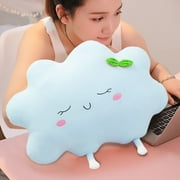 Toy For Family And Schoolmates - Funny Cloud Pillows Soft Toys In And Blue Color for Cozy and Gentle Companionship