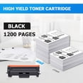 thumbnail image 3 of TN830 Toner Cartridge 830 Black Compatible for Brother TN830 TN830XL TN-830 TN-830XL DCP-L2640DW HL-L2460DW HL-L2405W HL-L2400D HL-L2480DW MFC-L2820DW MFC-L2820DW XL Printers 4-Pack, 3 of 6